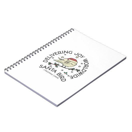 Carnet Père Noël Bird (Côté gauche)