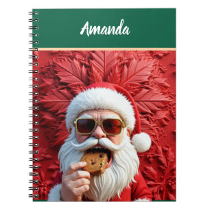 Carnet Père Noël cool