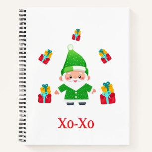 Carnet Père Noël drôle