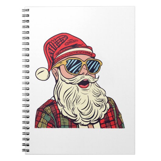 Carnet Père Noël - Drôle (Devant)