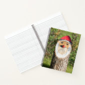 Carnet Père Noël en bois (Intérieur)