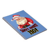 Carnet Père Noël - Ho favori (Côté Droit)