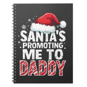 Carnet Père Noël M'a promu à papa Noël