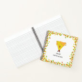 Carnet Père Noël Nacho avec chips (Intérieur)