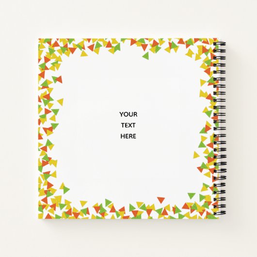 Carnet Père Noël Nacho avec chips (Dos)