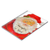 Carnet Père Noël Naughty ou Nice Liste (Côté gauche)