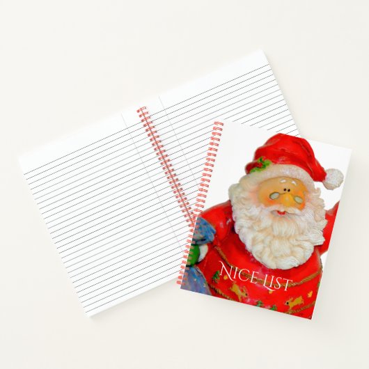 Carnet Père Noël Nice Liste (Intérieur)