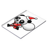 Carnet Père Noël Panda (Côté gauche)