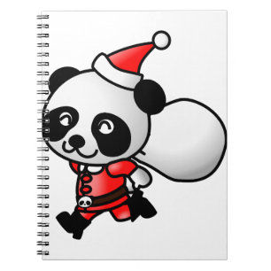 Carnet Père Noël Panda