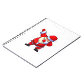 Carnet Père Noël Rock (Côté gauche)