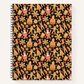 Carnet Père Noël & Snowman Gingerbread Noël Cookies (Devant)