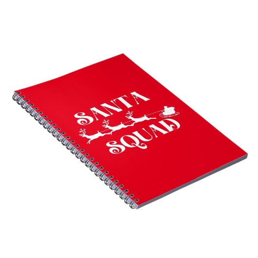 Carnet Père Noël Squad Noël (Côté Droit)