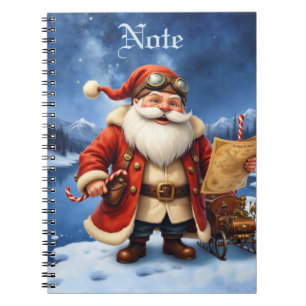 Carnet Père Noël Steampunk – Aventure de Noël Vintage