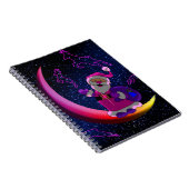 Carnet Père Noël sur la Lune (Côté Droit)