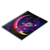 Carnet Père Noël sur la Lune (Côté gauche)