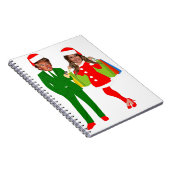 Carnet père Noël trump melania (Côté Droit)