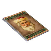 Carnet Père Noël Vintage (Côté Droit)