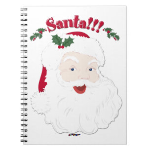 Carnet PÈRE NOËL ! Vintage style Noël Père Noël