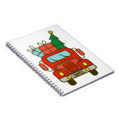 Carnet Père Noël vue de devant Joyeux Noël (Côté Droit)