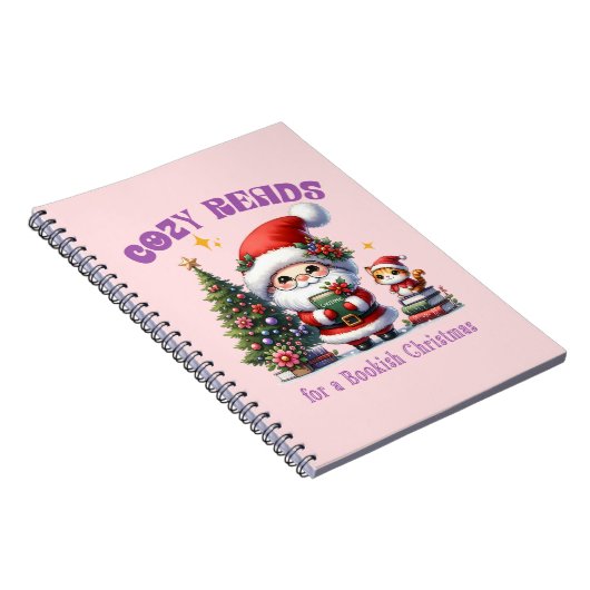 Carnet Père Noël's Boish Christmas Cosy Reads (Côté Droit)