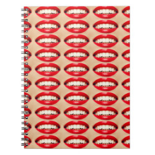 Carnet Perfect Smile Femme Fatale Pop-art