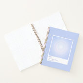 Carnet Periwinkle Aura Swatch Angel Number Notebook (Intérieur)