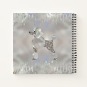 Carnet Perle de luxe et caniche d'Abalone (Dos)