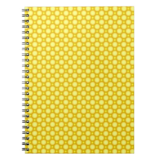 Carnet Perles brillantes - jaune (Devant)