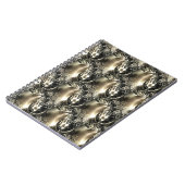 Carnet Perles dorées (Côté gauche)