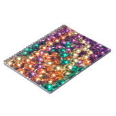 Carnet Perles Mardi Gras (Côté gauche)