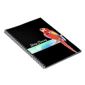 Carnet Perroquet chic (Côté Droit)