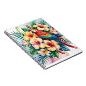 Carnet Perroquet exotique (Côté Droit)