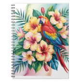 Carnet Perroquet exotique (Devant)