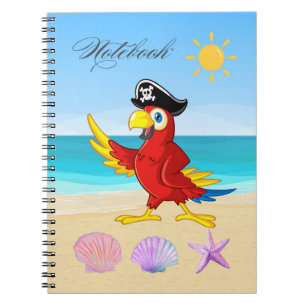Carnet Perroquet sur la Plage