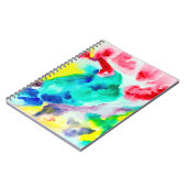 Carnet perroquet sur l'arbre, oiseau Abstrait Aquarelle b (Côté gauche)