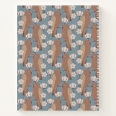 Carnet Perroquets et fleur de coton (Dos)