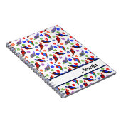 Carnet Perroquets et fleurs (Côté Droit)