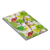 Carnet Perroquets tropicaux (Côté Droit)