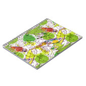 Carnet Perroquets tropicaux (Côté gauche)