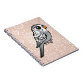 Carnet Perruche de gris de Birdorable (Côté Droit)