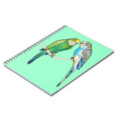Carnet perruches (Côté gauche)