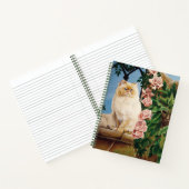 Carnet Perse Chat Rose Dryad (Intérieur)