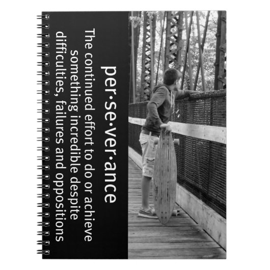 Carnet Persévérance à bord (Devant)