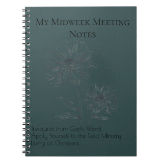 Carnet Personal Bible Study Notebook