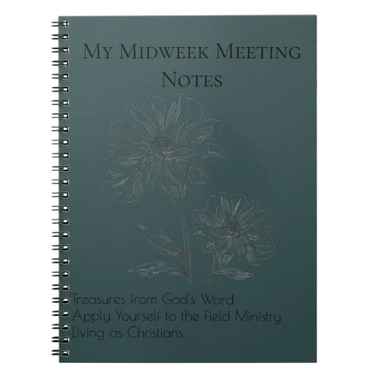 Carnet Personal Bible Study Notebook (Devant)