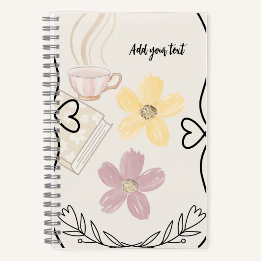 Carnet Personal Spiral Love Notebook – Notes & Dreams (Recto)