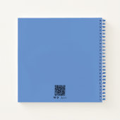 Carnet Personalisé Élégant Ses et Ses Demi Coeurs (Dos)