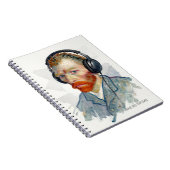 Carnet PERSONALISE Rocking Vincent Portrait Notebook (Côté Droit)