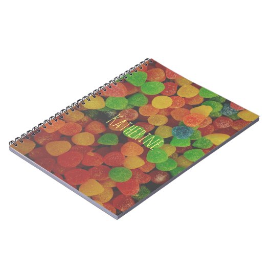 Carnet Personalised Gumdrops Candy (Côté gauche)