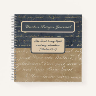 Carnet Personalised Notebook - Vintage Script Design